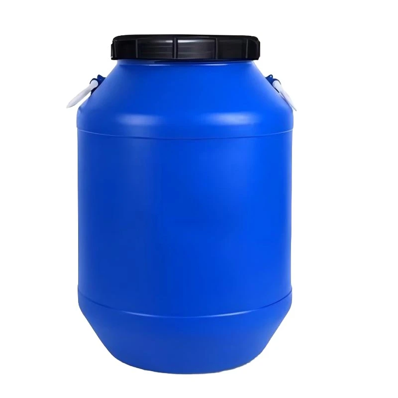 50L round plastic drum